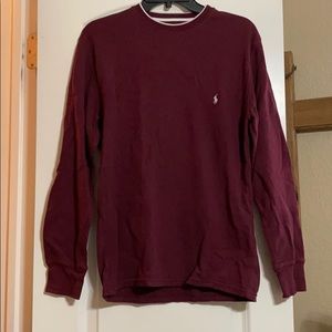 Men’s long sleeve Polo